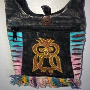 Owl crossbody bag